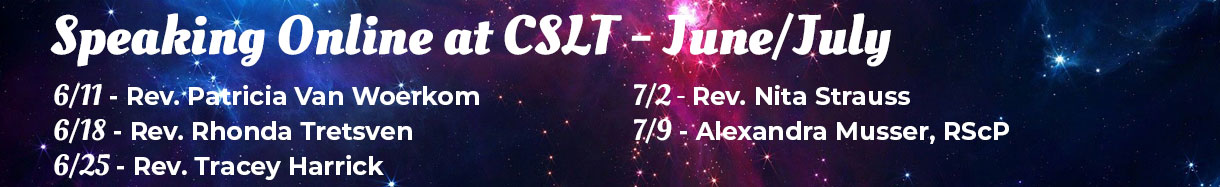 TCSL Speakers for June and July